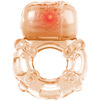 Anillo Pene Con Vibracion Y Luz Led Color Piel