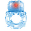 Anillo Pene Con Vibracion Y Luz Led Azul