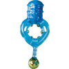 Anillo Vibrador Con Estimulador Anal Azul