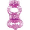 Anillo Doble Vibracion Testiculos Y Pene Lila