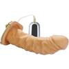 Arnes Ajustable Hueco De Latex Con Vibrador Grande