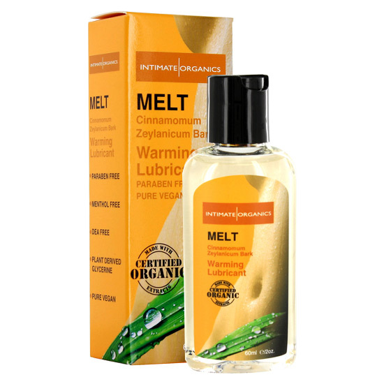 INTIMATE ORGANICS MELT LUBRICANTE EFECTO CALOR 60 ML