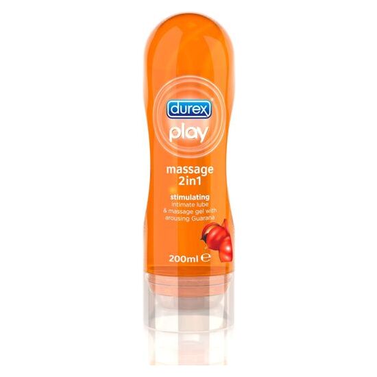 DUREX PLAY MASSAGE 2 IN 1 STIMULATING GUARANA