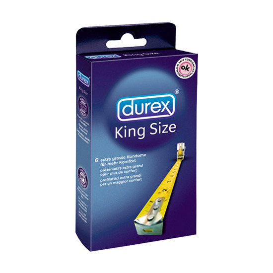 DUREX KING SIZE 6 UDS.