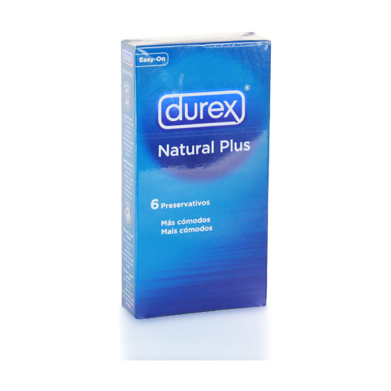 DUREX NATURAL PLUS 6 UDS.