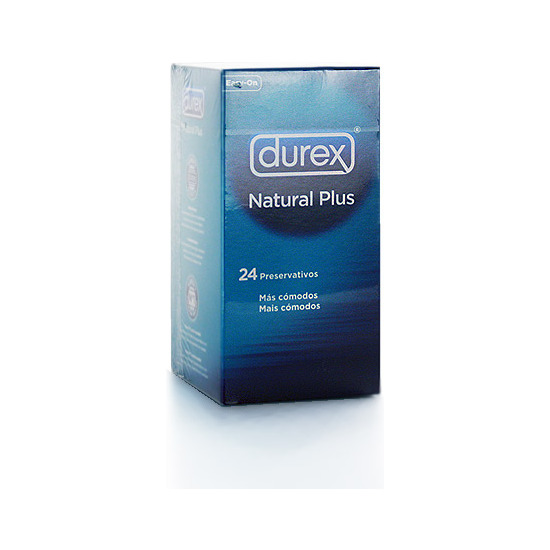 DUREX NATURAL PLUS 24 UDS.