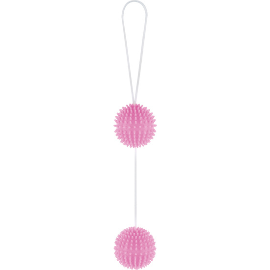 GIRLY GIGGLE LOVE BALLS HOT PINK