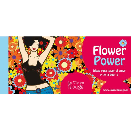 LA VIE EN ROUGE TALONARIO FLOWER POWER