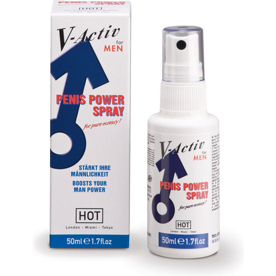 HOT V-ACTIV MEN PENIS POWER SPRAY