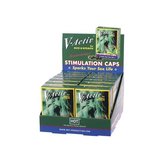 HOT V-ACTIV STIMULATION CAPS FOR MEN AND WOMEN