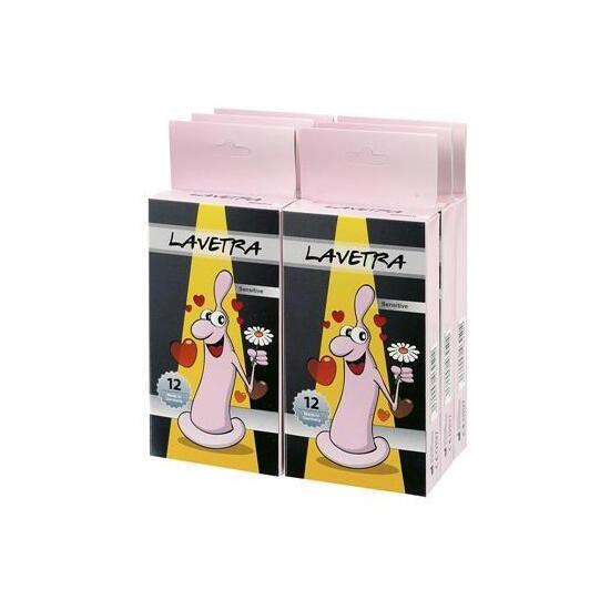 LAVETRA SENSITIVE CONDOMS 12 UDS.