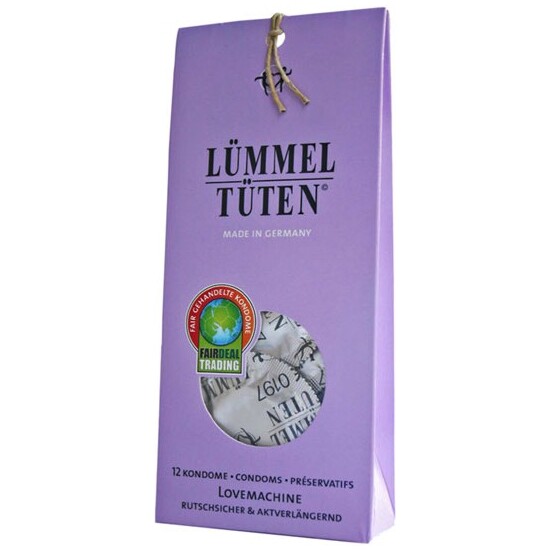 LUMMELTUTEN LOVEMACHINE CONDOMS 12 UDS.