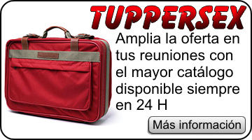 TupperSex Amplía la oferta en tus reuniones con el mayor catálogo disponioble siempre en 24 horas