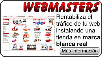 Webmasters Rentabiliza el tráfico de tu web instalando una tienda en Marca Blanca real